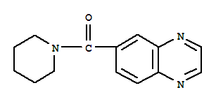 Piperidin-1-yl(quinoxalin-6-yl)methanone 154235-83-3