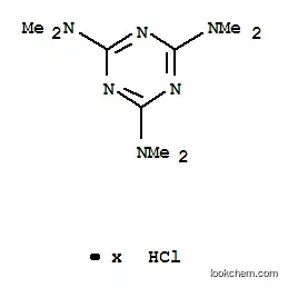 Molecular Structure of 15468-34-5 ([4,6-bis(dimethylamino)-1,3,5-triazin-2-yl]-dimethyl-azanium chloride)