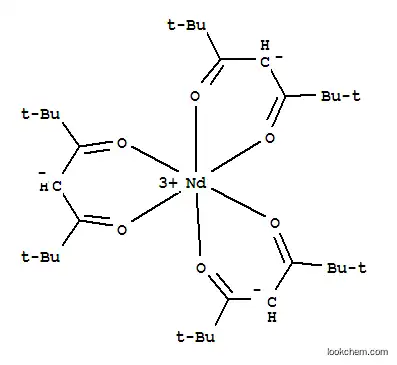 Molecular Structure of 15492-47-4 (ND(TMHD)3)