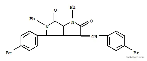 (3Z)-4-(4-bromophenyl)-3-[(4-bromophenyl)methylidene]-1,5-diphenyl-4H-pyrrolo[3,4-b]pyrrole-2,6-dione