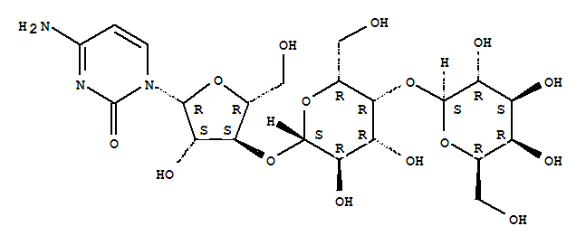 3'-O-GALACTOPYRANOSYL-1-4-O-GALACTOPYRANOSYLCYTARABINE