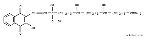 Molecular Structure of 15576-39-3 (vitamin K1-hydroperoxide)