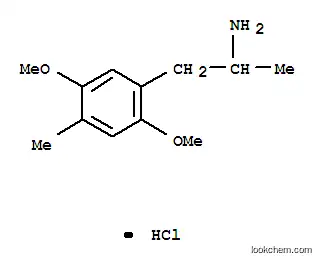 Molecular Structure of 15589-00-1 (4-METHYL-2,5-DIMETHOXYAMPHETAMINE   HYDRO-CHLORIDE CI (25 MG) (AS) (STP))