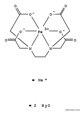 Molecular Structure of 15708-42-6 ((ETHYLENEDINITRILO)TETRAACETIC ACID FERRIC SODIUM SALT DIHYDRATE)