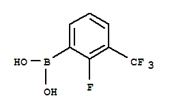 2-FLUORO-3-(TRIFLUOROMETHYL)PHENYLBORON&  CAS NO.157834-21-4
