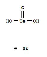 Telluric acid (H2TeO3),strontium salt (1:1)