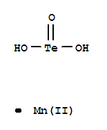 Telluric acid (H2TeO3),manganese(2+) salt (1:1)
