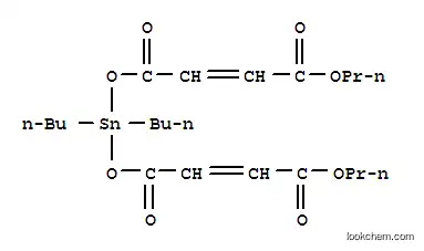 Molecular Structure of 15853-77-7 ((Z,Z)-dibutylbis[(3-propoxycarbonylacryloyl)oxy]stannane)