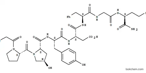 Molecular Structure of 158641-27-1 ((Hyp(3))Met-callatostatin)