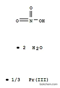 Molecular Structure of 15878-77-0 (Nitric acid,praseodymium(3+) salt, hexahydrate (8CI,9CI))