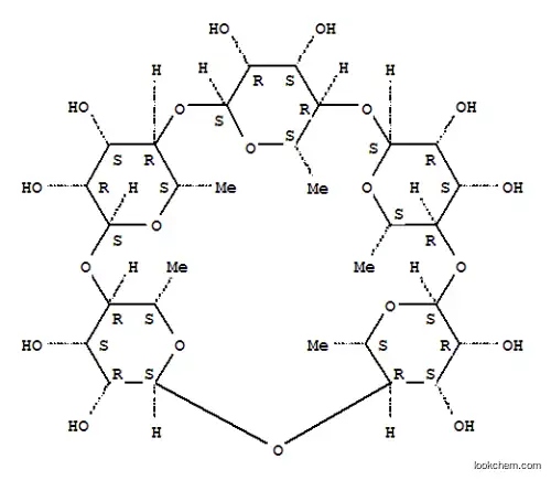 Molecular Structure of 159495-25-7 (cyclorhamnopentaose)