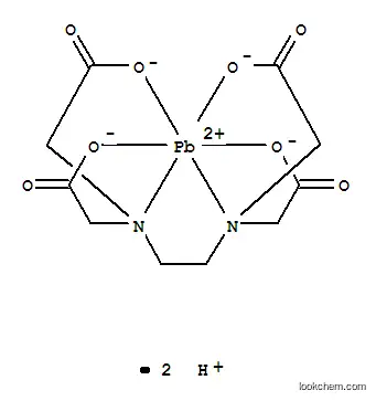 Molecular Structure of 15954-94-6 (ETHYLENEDIAMINETETRAACETIC ACID DISODIUM LEAD SALT)
