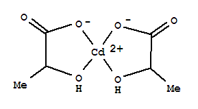 Cadmium,bis[2-(hydroxy-kO)propanoato-kO]-, (T-4)-