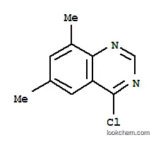 Molecular Structure of 160585-42-2 (4-CHLORO-6,8-DIMETHYLQUINAZOLINE)