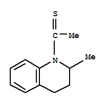 1,2,3,4-TETRAHYDRO-1-(THIOACETYL)-QUINALDINECAS
