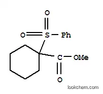 Molecular Structure of 160790-19-2 (methyl 1-(benzenesulfonyl)cyclohexane-1-carboxylate)