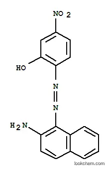 Molecular Structure of 16279-53-1 (2-[(2-amino-1-naphthyl)azo]-5-nitrophenol)