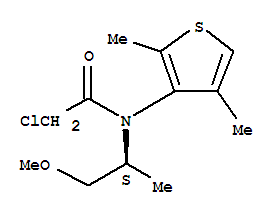 Acetamide,2-chloro-N-(2,4-dimethyl-3-thienyl)-N-[(1S)-2-methoxy-1-methylethyl]-