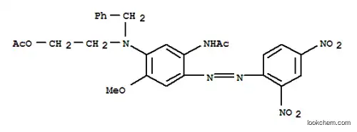 2-((5-Acetamido-4-((2,4-dinitrophenyl)azo)-2-methoxyphenyl)benzylamino)ethyl acetate