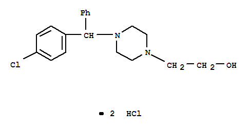 2-(4-((4-chlorophenyl)(phenyl)methyl)piperazin-1-yl)ethan-1-ol dihydrochloride