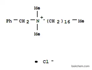 Molecular Structure of 16576-98-0 (benzyl(heptadecyl)dimethylammonium chloride)
