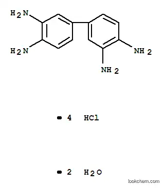 Molecular Structure of 167684-17-5 (3,3'-Diaminobenzidine tetrahydrochloride dihydrate)