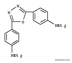 Molecular Structure of 1679-98-7 (2,5-BIS(4'-DIETHYLAMINOPHENYL)-1,3,4-OXADIAZOLE)