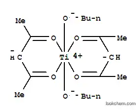 Molecular Structure of 16902-59-3 (TITANIUM DI-N-BUTOXIDE (BIS-2,4-PENTANEDIONATE))