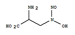 (2S)-2-Amino-3-(N-hydroxy-N-nitrosoamino)propanoic acid