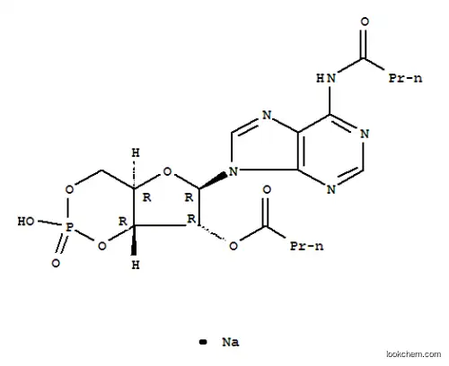 Molecular Structure of 16980-89-5 (Bucladesine)