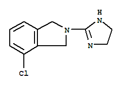 4-chloro-2-(4,5-dihydro-1H-imidazol-2-yl)-1,3-dihydroisoindole