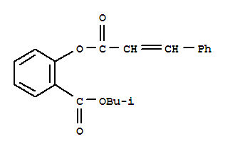 2-METHYLPROPYL 2-[(E)-3-PHENYLPROP-2-ENOYL]OXYBENZOATE