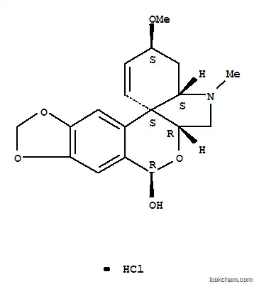 Molecular Structure of 17322-85-9 (Pretazettine)