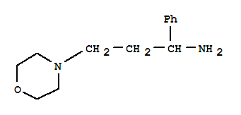4-Morpholinepropanamine, -phenyl-