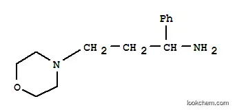 Molecular Structure of 173273-39-7 (4-Morpholinepropanamine, -phenyl-)