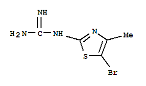 N-(5-BROMO-4-METHYL-1,3-THIAZOL-2-YL)GUANIDINE