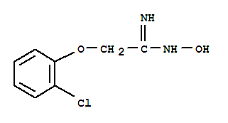 2-(2-chlorophenoxy)-N'-hydroxyethanimidamide