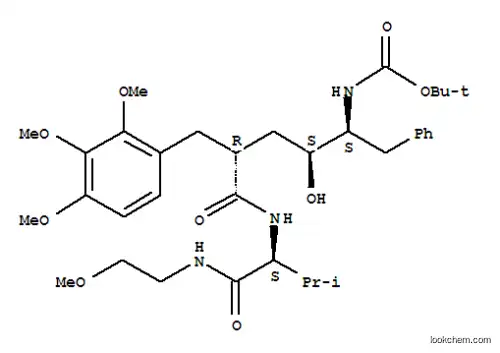 Molecular Structure of 175385-62-3 (Lasinavir)