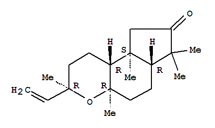 (3R)-3α-Ethenyl-2,3,4a,5,6,6aα,7,9,9a,9bα-decahydro-3,4aβ,7,7,9aβ-pentamethylcyclopenta[f][1]benzopyran-8(1H)-one