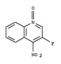 3-FLUORO-4-NITRO-1-OXIDO-QUINOLINE