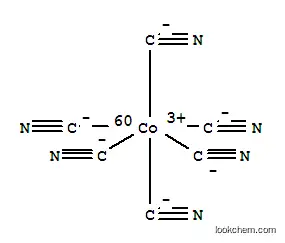 Molecular Structure of 17632-85-8 (hexacyanocobaltate (III))