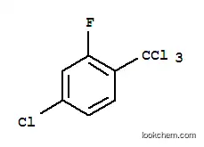 Molecular Structure of 179111-13-8 (4-CHLORO-2-FLUOROBENZOTRICHLORIDE)