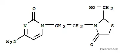 Molecular Structure of 181507-36-8 (1-[(2-HOCH2-4-oxo-3-thiazol)Et]cytosine)