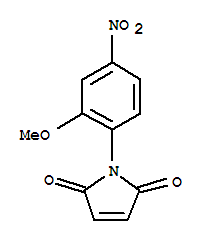 1H-Pyrrole-2,5-dione,1-(2-methoxy-4-nitrophenyl)-