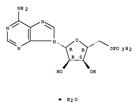 Adenosine5′-monophosphate,Adenosine5′-monophosphoricacid,5′-Adenylicacid,t-Adenylicacid,Muscleadenylicacid,5′-AMP,A-5′-MP