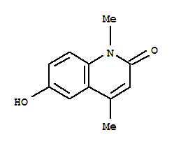 2(1H)-Quinolinone,6-hydroxy-1,4-dimethyl-(9CI)