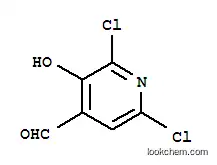 Molecular Structure of 185423-26-1 (2,6-DICHLORO-3-HYDROXYPYRIDINE-4-CARBOXALDEHYDE)