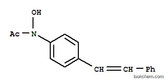 Molecular Structure of 18559-95-0 (N-hydroxy-4-acetylaminostilbene)