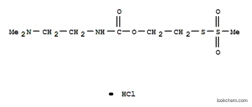 Molecular Structure of 187592-54-7 (2-((methylsulfonyl)thio)ethyl (N-(N,N-dimethylamino)ethyl)carbamate)