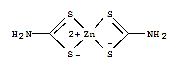 Zinc,bis(carbamodithioato-kS,kS')-, (T-4)-(18984-88-8)